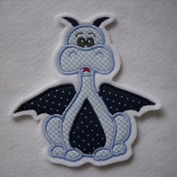 Applikation/Aufnäher süsser Drache Applikation/Aufnäher süsser Drache