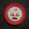 Applikation/Aufnäher Mini-Button Nikolaus