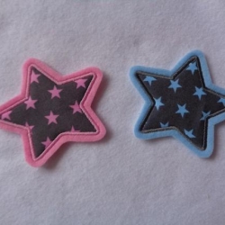 Applikation/Aufnäher Sternchen