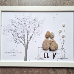 Geschenk zur Porzellanhochzeit 20. Hochzeitstag Personalisierbar 