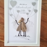 Geschenk zur Silberhochzeit 25. Hochzeitstag Personalisierbar 