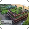 Tobys Gartenpyramide XS - mit 3 Ebenen 90x90x60cm