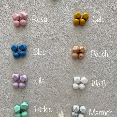 Schnullerkette personalisiert | Schnullerkette mit Name