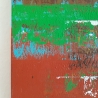 Leinwand Acrylmalerei Bild 50x70cm abstrakt Spachteltechnik Kunst