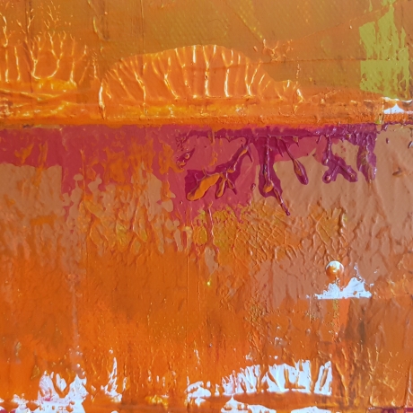 Leinwand Acrylmalerei Bild 60x60cm abstrakt Spachteltechnik Kunst