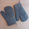 1 Paar Ofenhandschuhe aus Jeans Upcycling