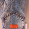1 Paar Ofenhandschuhe aus Jeans Upcycling