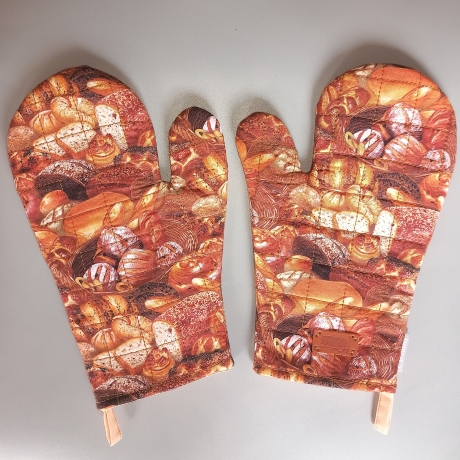  Brot & Brötchen Kochhandschuhe, Backhandschuhe