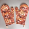  Brot & Brötchen Kochhandschuhe, Backhandschuhe