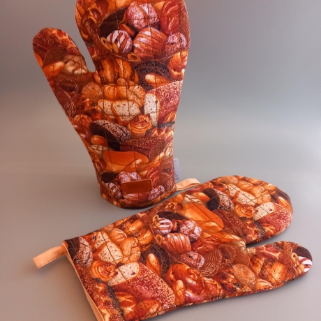  Brot & Brötchen Kochhandschuhe, Backhandschuhe