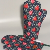  Erdbeere Kochhandschuhe, Backhandschuhe