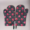  Erdbeere Kochhandschuhe, Backhandschuhe
