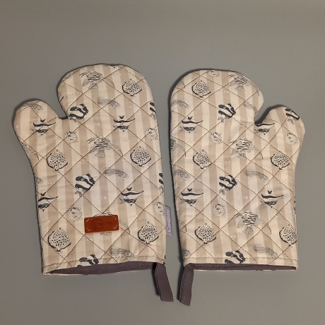  Fische Kochhandschuhe, Backhandschuhe