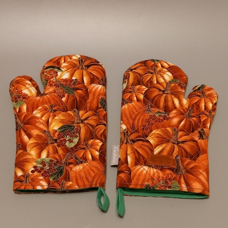  Kürbis Kochhandschuhe, Backhandschuhe