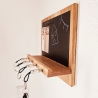 Schlüsselbrett, Schlüsselablage, Magnettafel, Klinkerstecker