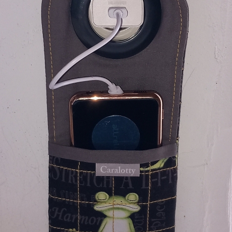 1 Handy Ladetasche Upcycling Jeans JogaFrosch