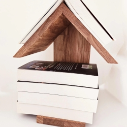 Buchhalter mit Ablage, Buchstütze, Buchablage, Bücherhaus