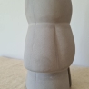 handmade Zwerg / Gartenzwerg Figur Beton mit Filz Mütze blau 28cm