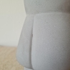 handmade Zwerg / Gartenzwerg Figur Beton mit Filz Mütze pink 28cm