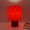 3D-Druck Design Bubble Lampe, Klein in Rot oder Schwarz