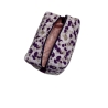 Kulturbeutel | Boxy Bag gesteppt  | Lila Beige | Kosmetiktasche