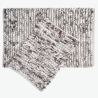 Badematte Bad Teppich Boho 40x60 60x90 /70x110 DUNKEL Grau Ottova