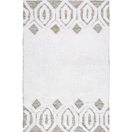 Badematte Bad Teppich 2er Set 40x60 60x90 /1x 70x110 Beige Sherry