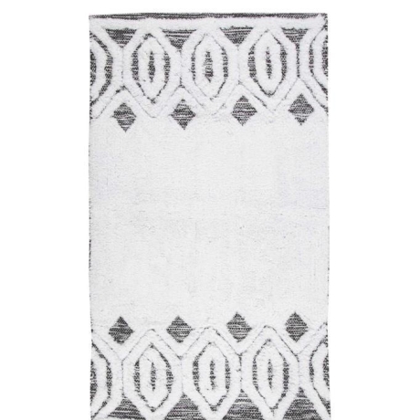 Badematte Bad Teppich 2er Set 40x60 60x90 /1x 70x110 GRAU Sherry