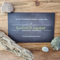 Beschenkt & zugesteint 