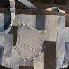 Einzigartige Handtasche aus Jeans ( upcycling)