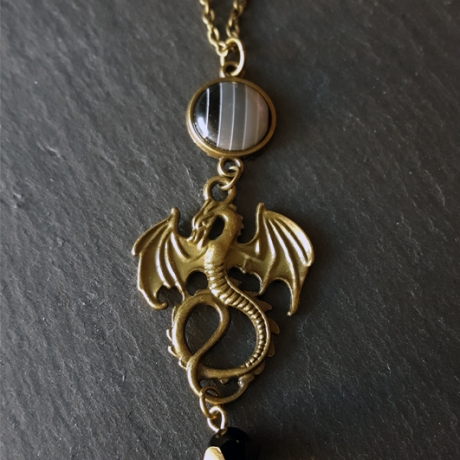 Vintage-Kette Black Dragon Shadow