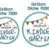 Stickdatei Kindergarten Kindergartenkind SET