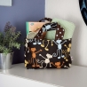 Tasche für Kinder mit Tiermotiv – Punkte & Affen - Geschenkidee