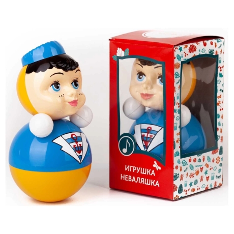 Musik-Wackelpuppe Seemann mit Glöckchen, 22 cm, bunt