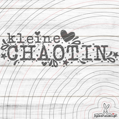 kleine Chaotin Plotterdatei SVG DXF 