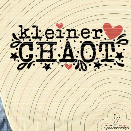 kleiner Chaot Plotterdatei SVG DXF 