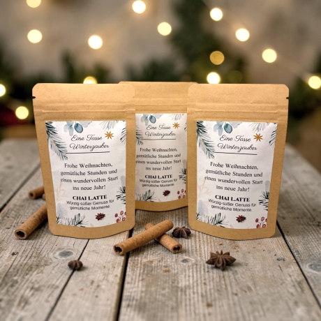 Chai Latte Weihnachtsgeschenk | Wichtelgeschenk | Aufmerksamkeit 