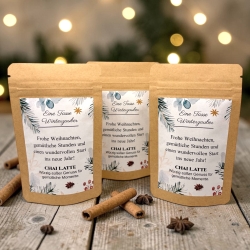Chai Latte Weihnachtsgeschenk | Wichtelgeschenk | Aufmerksamkeit 