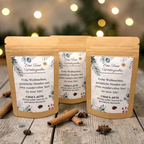 Chai Latte Weihnachtsgeschenk | Wichtelgeschenk | Aufmerksamkeit 