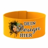 Klett-Armbinde 5 cm Höhe personalisiert mit deinem Wunschmotiv