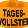 Klett-Armbinde 10 cm Höhe bedruckt mit TAGESVOLLSTER
