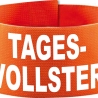 Klett-Armbinde 10 cm Höhe bedruckt mit TAGESVOLLSTER