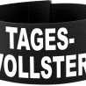 Klett-Armbinde 10 cm Höhe bedruckt mit TAGESVOLLSTER