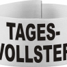 Klett-Armbinde 10 cm Höhe bedruckt mit TAGESVOLLSTER