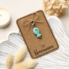 Geschenk Kommunion Fisch Anhänger Keramik Symbol