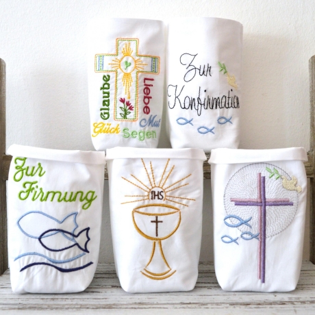 ITH Firmung Konfirmation Beutel 13x18cm