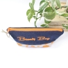 Universal-/Kosmetiktasche bestickt Beauty Bag Handmade Unikat