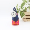 Universal-/Kosmetiktasche bestickt Good Vibes only Handmade