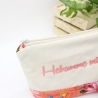 Universal-/Kosmetiktasche bestickt Hebamme mit ♥ Geschenkidee