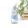 Universal-/Kosmetiktasche bestickt Reiseapotheke Palmen Handmade